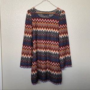 “Basically” long sleeve dress